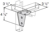 Five-Hole Joint Angle Connector