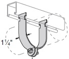 Standard pipe clamp (GRC, IMC, SCH 40, SCH 80 steel pipe)